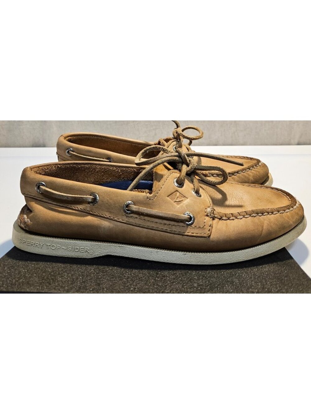 Sperry Top-Sider Leather Boat Shoes Men's M Aurora Trail